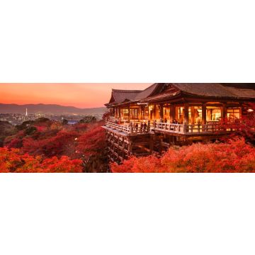 Lais Puzzle - Kiyomizu-Tempel von Kyoto, Japan, Panorama - 1.000 Teile