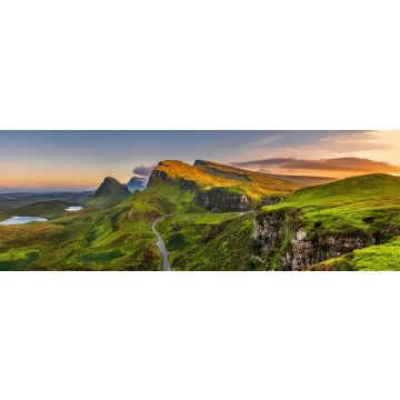 Lais Puzzle - Quiraing Berge Sonnenuntergang auf Isle of Skye, Schottland, Panorama - 1.000 Teile