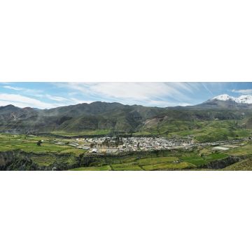 Lais Puzzle - Putre Dorf mit "Nevado de Putre" im Hintergrund, Panorama - 1.000 Teile