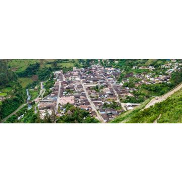 Lais Puzzle - Luftaufnahme von Leymebamba, Peru, Panorama - 1.000 Teile