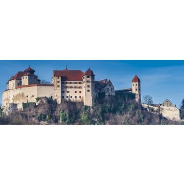 Lais Puzzle - Burg Harburg im bayerischen Schwaben in der Stadt Harburg, Panorama - 1.000 Teile