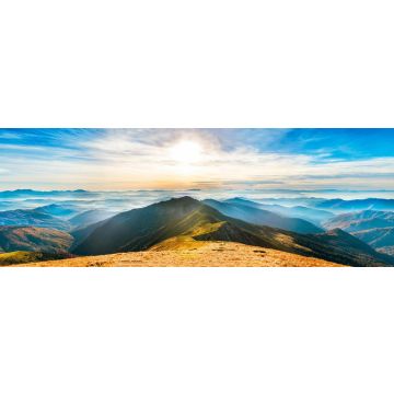 Lais Puzzle - Berglandschaft im Sonnenuntergang, Panorama - 1.000 Teile