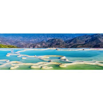 Lais Puzzle - Hierve el Agua in den zentralen Tälern von Oaxaca, Mexiko, Panorama - 1.000 Teile