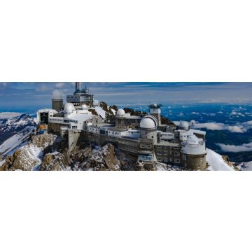 Lais Puzzle - Sternwarte du Pic du midi de Bigorre, Frankreich, Panorama - 1.000 Teile