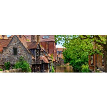 Lais Puzzle - Klassische Ansicht des historischen Stadtzentrums von Brügge (Brugge), Provinz Westflandern, Belgien. Stadtbild von Brügge, Panorama - 1.000 Teile