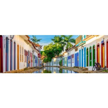 Lais Puzzle - Straße des historischen Zentrums in Paraty, Rio de Janeiro, Brasilien, Panorama - 1.000 Teile