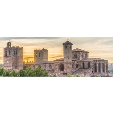 Lais Puzzle - Kathedrale von Santa Maria in der Provinz Siguenza von Guadalajara in Spanien, Panorama - 1.000 Teile