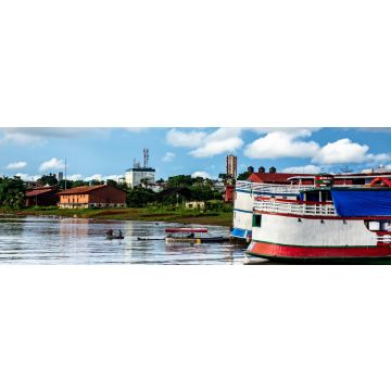 Lais Puzzle - Barco Rondônia Porto Velho Brasilien Rio Madeira, Panorama - 1.000 Teile