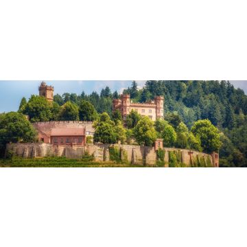 Lais Puzzle - Aussicht auf Schloss Ortenberg in Baden im Kinzigtal, Panorama - 1.000 Teile