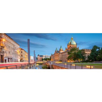 Lais Puzzle - Ansicht der Innenstadt von Leipzig, Bundesland Sachsen, Deutschland, Panorama - 1.000 Teile