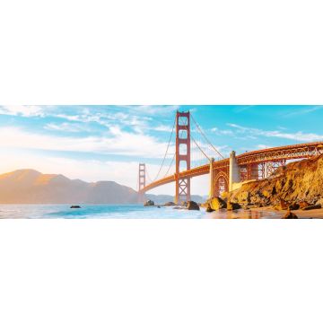 Lais Puzzle - Golden Gate Brücke im Sonnenuntergang, San Francisco, Kalifornien, USA, Panorama - 1.000 Teile