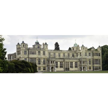 Lais Puzzle - Vordere Fassadenansicht von Audley End House, Saffron Walden, England, Panorama - 1.000 Teile