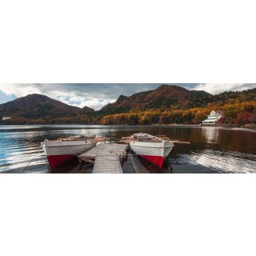 Lais Puzzle - Boote auf dem Haruna-See, Japan, Panorama - 1.000 Teile