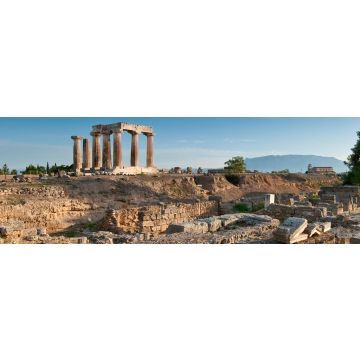 Lais Puzzle - Apollo-Tempel inmitten der Ruinen des antiken Korinth, Griechenland, Panorama - 1.000 Teile