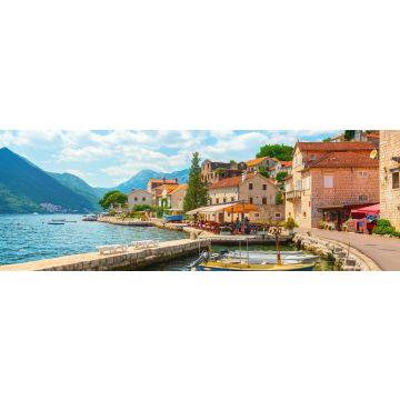 Lais Puzzle - Stadt Perast Montenegro, Panorama - 1.000 Teile