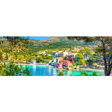 Lais Puzzle - Das malerische Dorf Assos auf der Insel Kefalonia, Griechenland, Panorama - 1.000 Teile