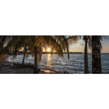 Lais Puzzle - Sonnenuntergang am weißen Strand, Cispatá - Kolumbien, Panorama - 1.000 Teile