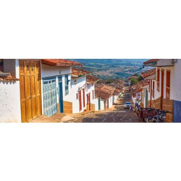 Lais Puzzle - Straßenansicht in Barichara, Kolumbien, Panorama - 1.000 Teile