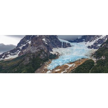 Lais Puzzle - Der Balmaceda-Gipfel und der Gletscher am Last Hope Sound oder Fjord im Bernardo O'Higgins-Nationalpark in der Nähe von Puerto Natales und Torres del Paine-Nationalpark, Patagonien, Chile, Panorama - 1.000 Teile