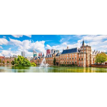 Lais Puzzle - Panoramablick auf die Landschaft im Stadtzentrum von Den Haag (Den Haag), Niederlande, Panorama - 1.000 Teile