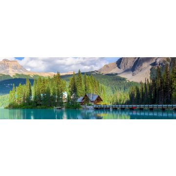 Lais Puzzle - Schöner smaragdgrüner See, Yoho Nationalpark, Britisch Columbia, Kanada, Panorama - 1.000 Teile