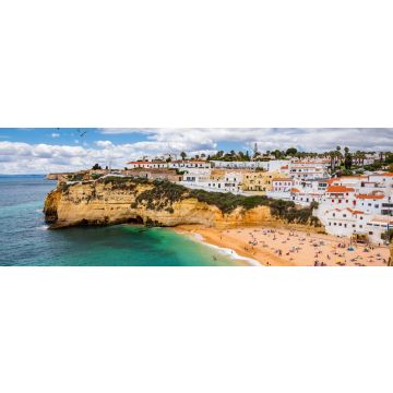 Lais Puzzle - Fischerdorf Carvoeiro mit schönem Strand, Algarve, Portugal, Panorama - 1.000 Teile
