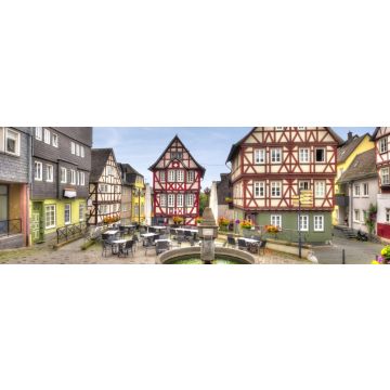 Lais Puzzle - Häuserensemble am Kornmarkt in Wetzlar, Hessen, Panorama - 1.000 Teile