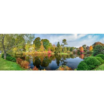 Lais Puzzle - Panoramablick auf Hadlock Pond im Herbst. Drei Farben des Acadia National Park, Maine, Panorama - 1.000 Teile
