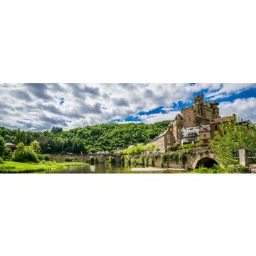 Lais Puzzle - Estaing, Aveyron, Okzitanien, Frankreich, Panorama - 1.000 Teile