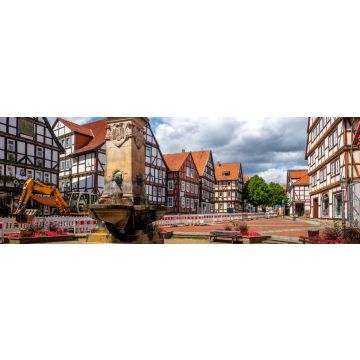 Lais Puzzle - Marktplatz, Hofgeismar, Hessen, Deutschland, Panorama - 1.000 Teile