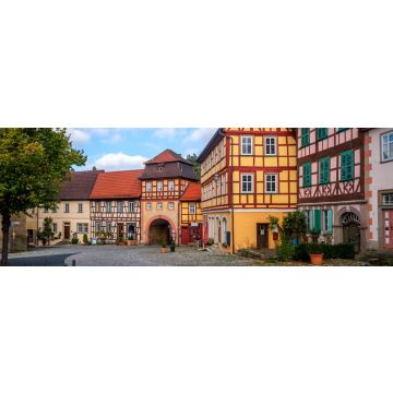 Lais Puzzle - Marktplatz, Königsberg in Bayern, Deutschland, Panorama - 1.000 Teile