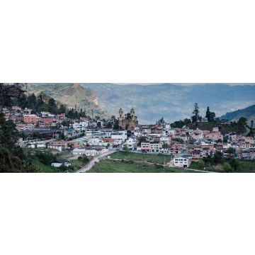 Lais Puzzle - Machetá Cundinamarca Kolumbien, Dorf inmitten der kolumbianischen Bergkette, Panorama - 1.000 Teile