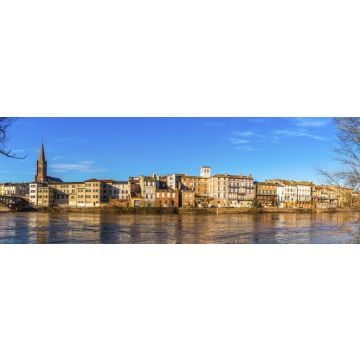 Lais Puzzle - Panorama von Montauban in der Tarn et Garonne in Okzitanien, Frankreich, Panorama - 1.000 Teile