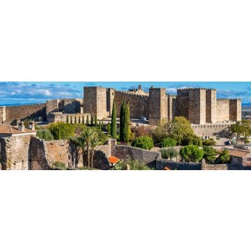 Lais Puzzle - Trujillo Schloss. Ehemaliger arabischer Alcazaba. Extremadura, Spanien, Panorama - 1.000 Teile