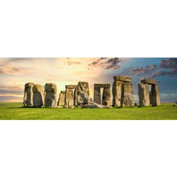 Lais Puzzle - Stonehenge bei Sonnenuntergang, England, Panorama - 1.000 Teile