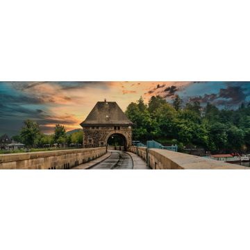 Lais Puzzle - Blick auf die Brücke am Edersee, Hessen, Deutschland, Panorama - 1.000 Teile