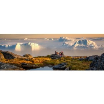 Lais Puzzle - Grönland Ilulissat Gletscher am Meer, Panorama - 1.000 Teile