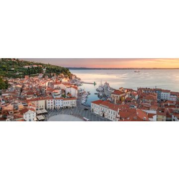 Lais Puzzle - Blick über die Altstadt von Piran, Slowenien, Panorama - 1.000 Teile