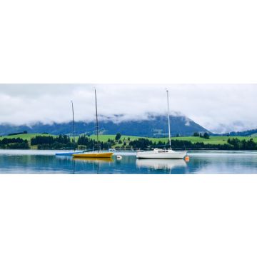 Lais Puzzle - Blick auf den Forggensee in Füssen, Bayern, Deutschland, Panorama - 1.000 & 2.000 Teile