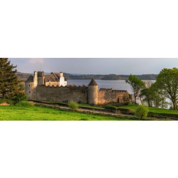 Lais Puzzle - Parkes Castle in der Grafschaft Leitrim, Irland, Panorama - 1.000 Teile