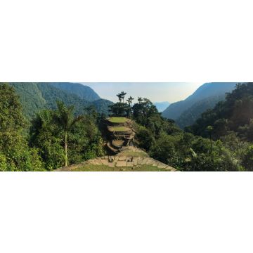 Lais Puzzle - Der berühmte und touristische Tayrona Park, die Ciudad Perdida (Verlorene Stadt) in Magdalena / Kolumbien, voller Natur, Vegetation, Geschichte und Kultur, Panorama - 1.000 Teile
