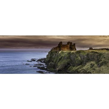Lais Puzzle - Tantallon Castle in East Lothian, Schottland, ist eine halbzerstörte Klippenfestung aus der Mitte des 14. Jahrhunderts mit historischen Verbindungen zur Douglas-Dynastie, Maria, Königin der Schotten, Panorama - 1.000 Teile