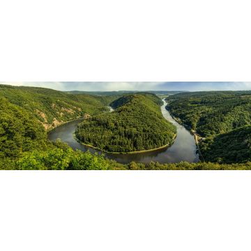 Lais Puzzle - Blick auf die Saarschleife in Mettlach, Saarland, Deutschland, Panorama - 1.000 Teile
