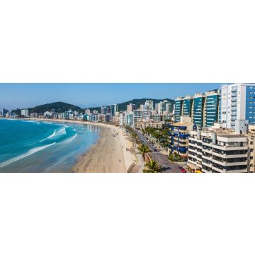 Lais Puzzle - Itapema - SC. Blick auf Itapema Strand und Stadt in Santa Catarina, Brasilien, Panorama - 1.000 Teile