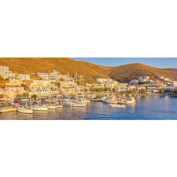 Lais Puzzle - Merichas Hafen, Insel Kythnos, Griechenland, Panorama - 1.000 Teile