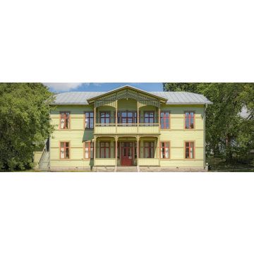 Lais Puzzle - Ronneby Brunnspark Altes Gebäude Schweden, Panorama - 1.000 Teile