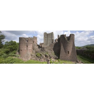Lais Puzzle - Goodrich Castle, das Wye-Tal, Herefordshire, England, Panorama - 1.000 Teile