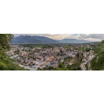 Lais Puzzle - Panorama von Vaduz, Liechtenstein, Panorama - 1.000 Teile
