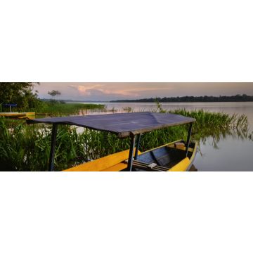 Lais Puzzle - Sonnenuntergang am Amazonas in Mocagua, Amazonas, Kolumbien, Panorama - 1.000 Teile