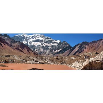 Lais Puzzle - Bergpanorama des Aconcagua in Argentinien, Südamerika, Panorama - 1.000 Teile